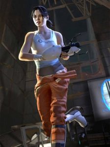 Chell Portal Series - 5 Badass Female Protagonists in Video Games