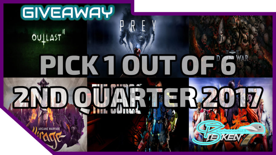 2ND QTR HUGE GIVEAWAY