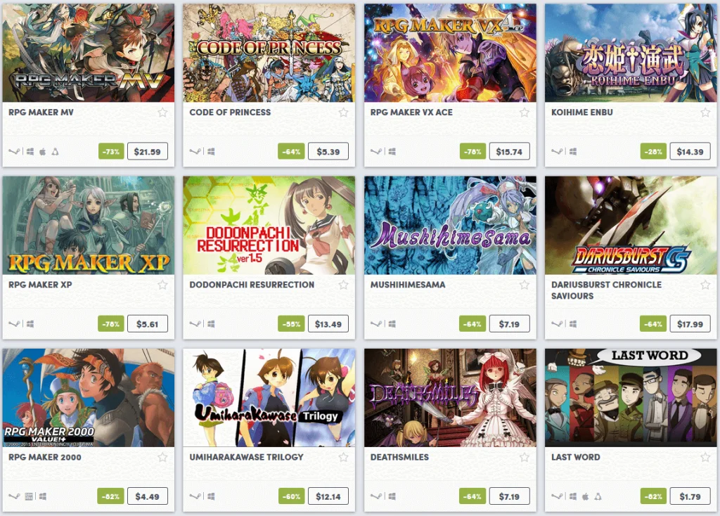 Degica Sale 1