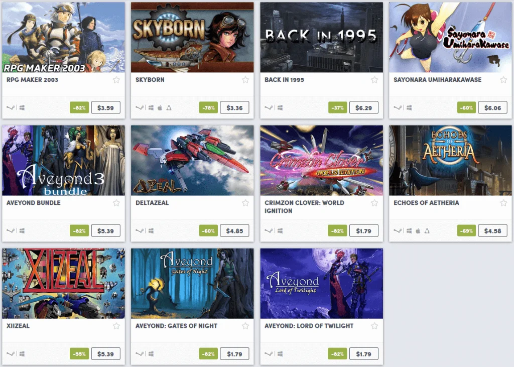 Degica Sale 2