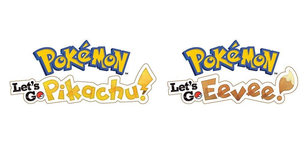 Pokemon Let's Go Logos