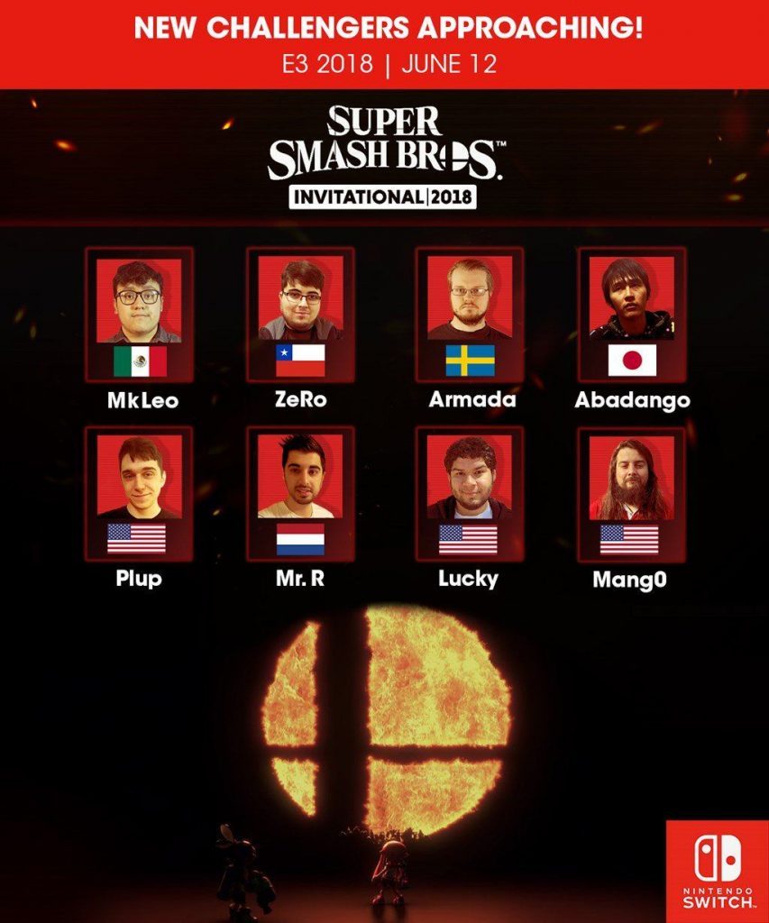 Smash Switch Invitational Competitors