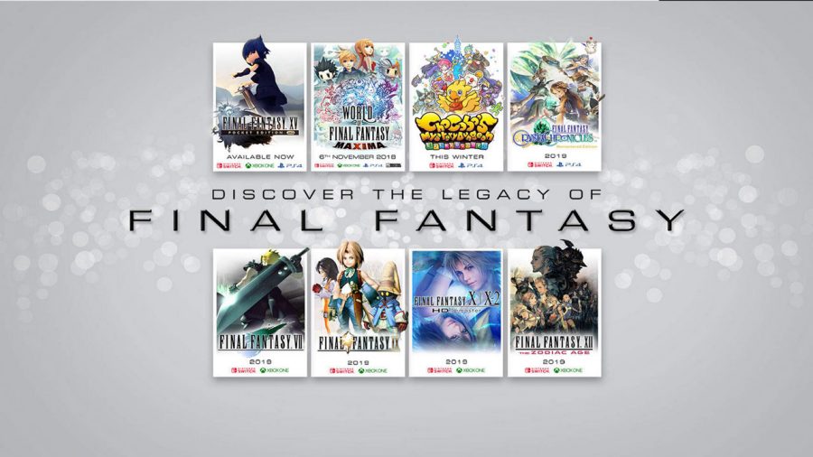 Final Fantasy Games on Major Consoles