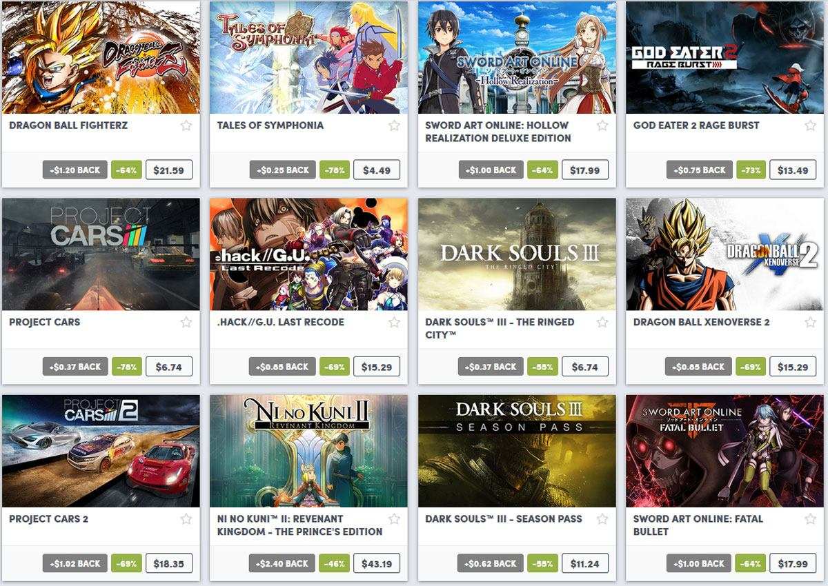 Bandai Namco Sale is Live on Humble Bundle The Gamers Camp