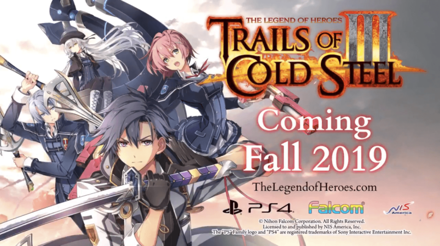 Trails of the Cold Steel III finally gets a localization!