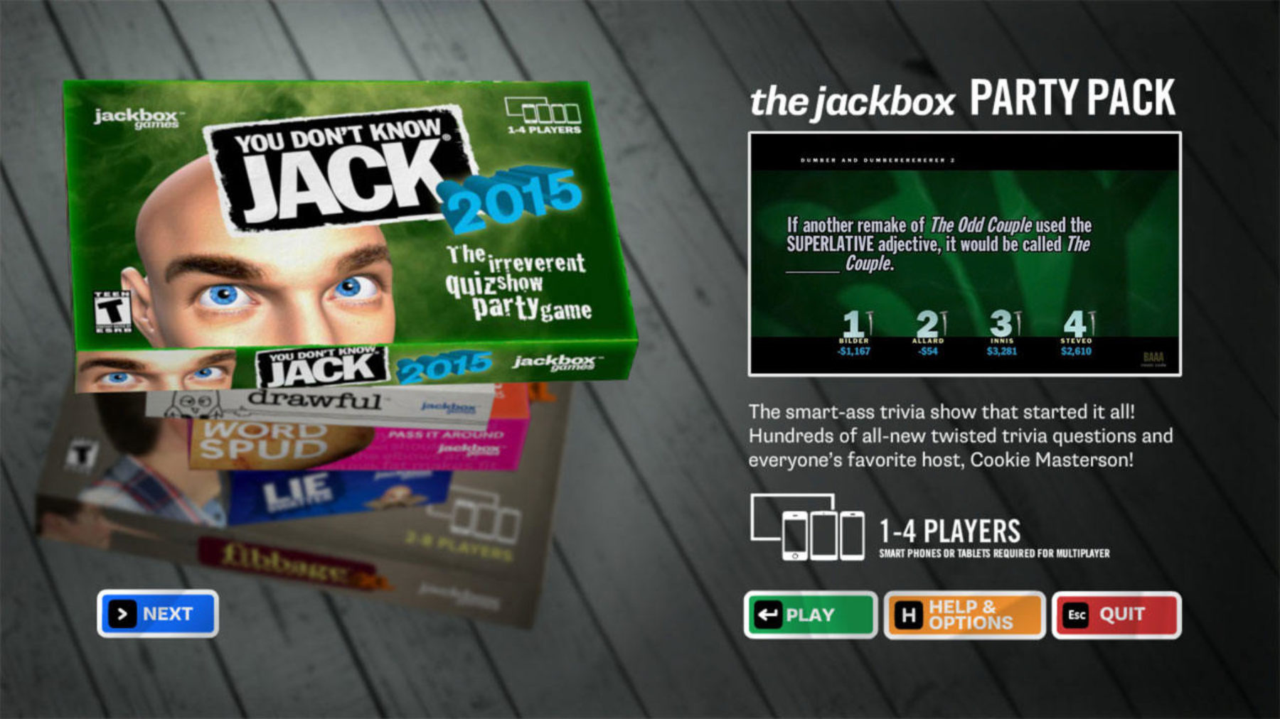 the jackbox party pack 5 initial release date