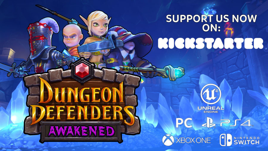 Dungeon Defenders Awakened Kickstarter