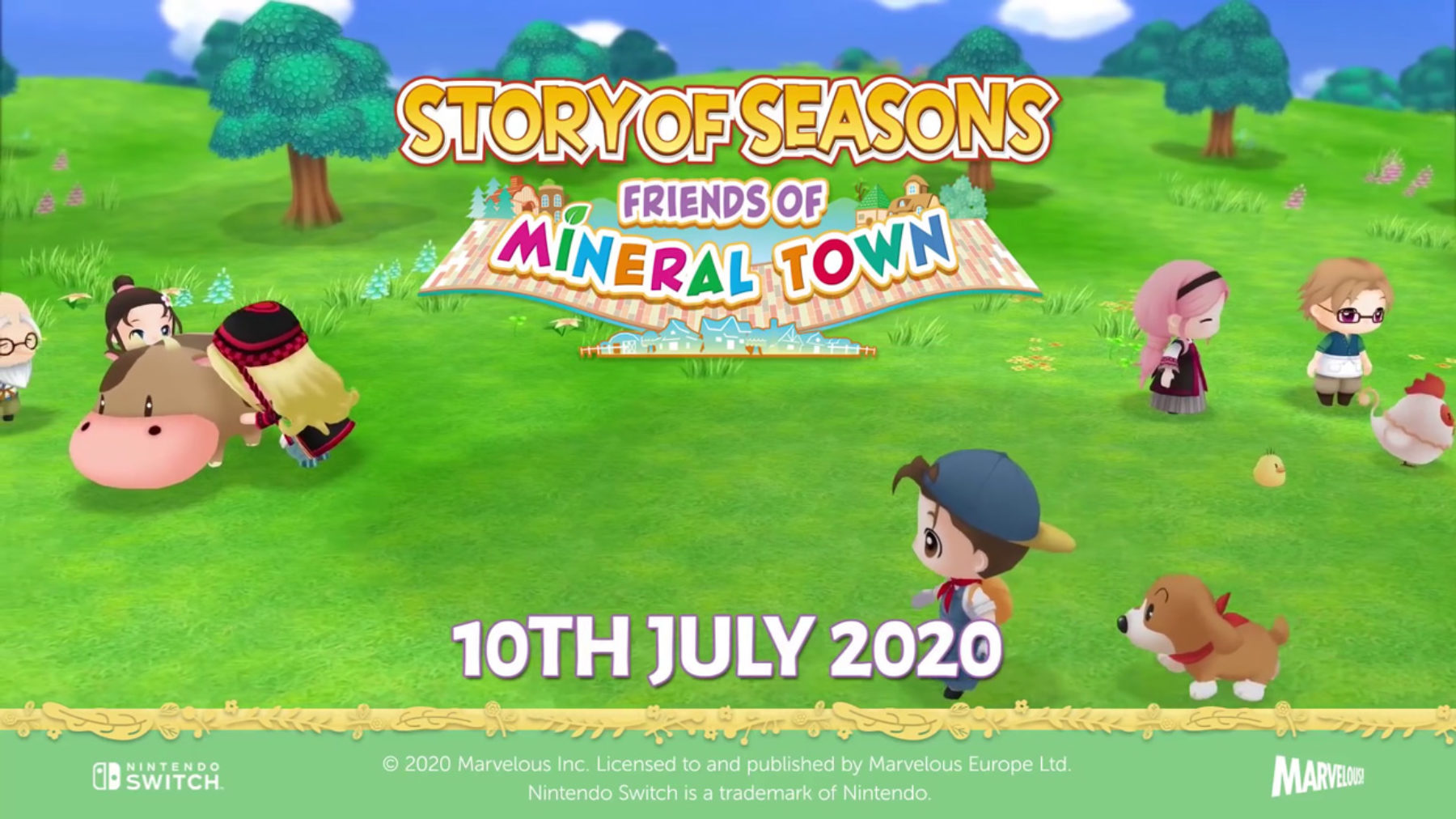 story of seasons friends of mineral town release date 2020