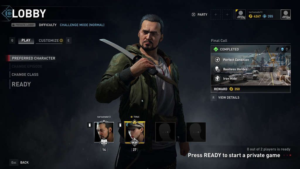 world war z character all game