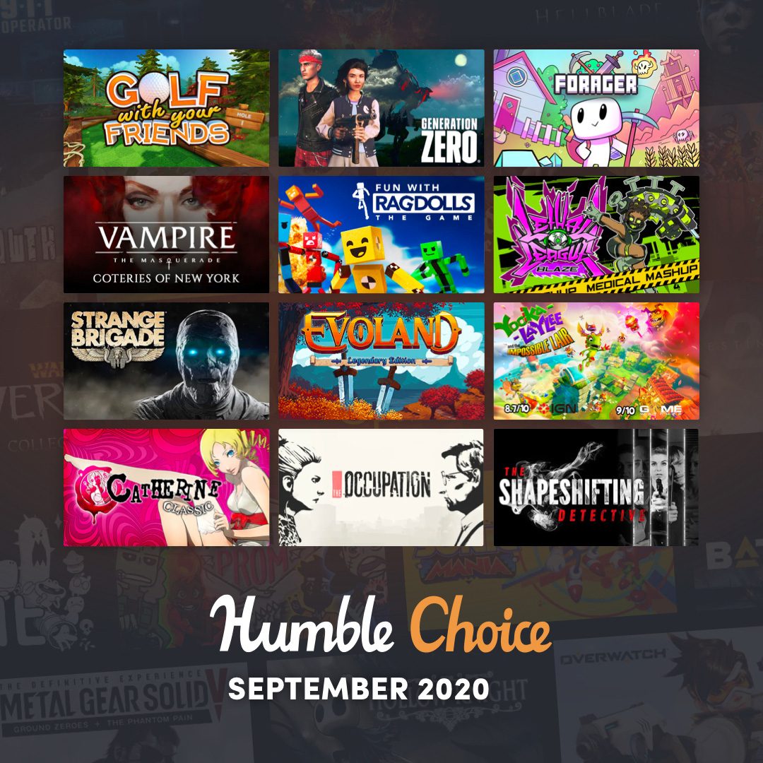 Humble Choice September 2020 All Games