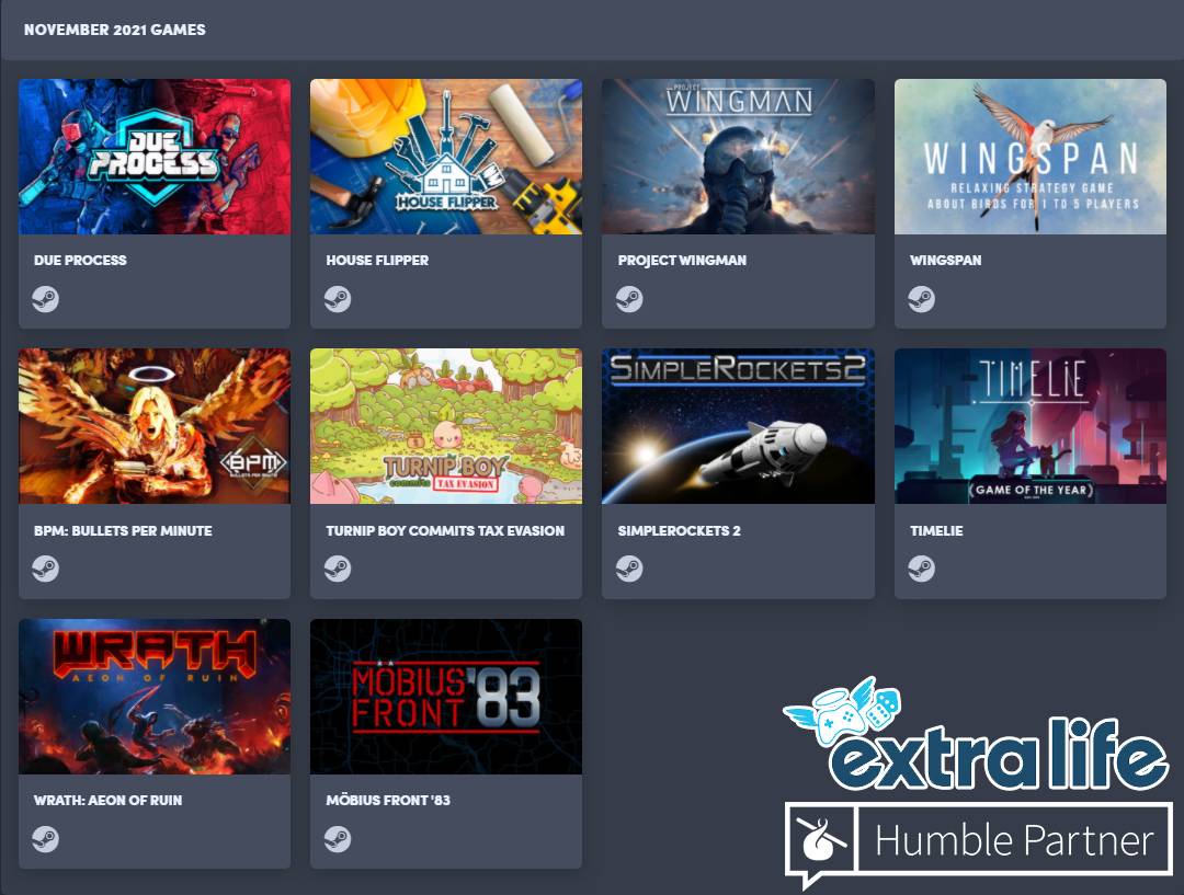 Humble Choice November 2021